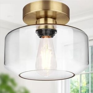 Modern Gold Ceiling Light Fixture